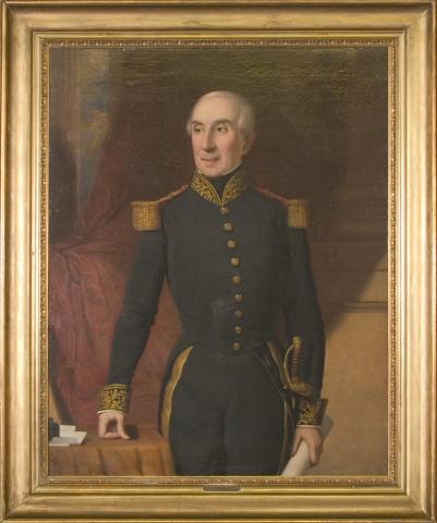 Primera imagen del registro Retrato del Presidente Manuel Blanco Encalada