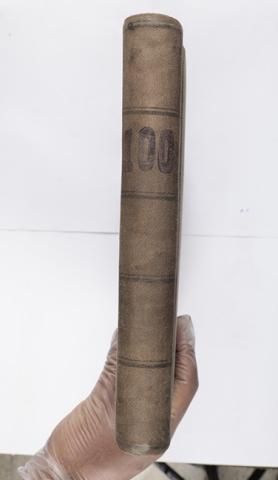 Primera imagen del registro Libro de Remate N° 100