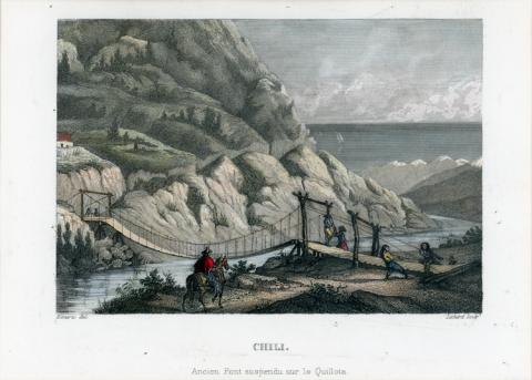 Primera imagen del registro Chili. Ancien Pont Suspendu sur le Quillota