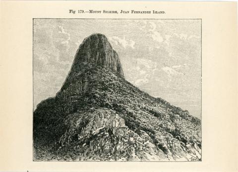 Primera imagen del registro Mount Selkirk, Juan Fernandez Island
