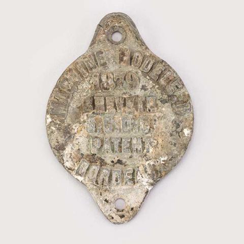 Primera imagen del registro Placa (metal)
