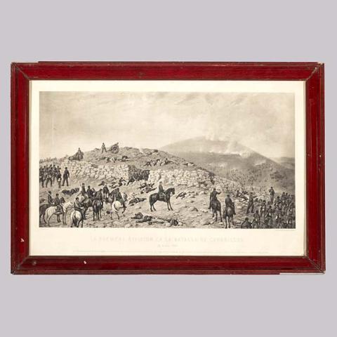 Primera imagen del registro Primera división en la Batalla de Chorrillos, 1881