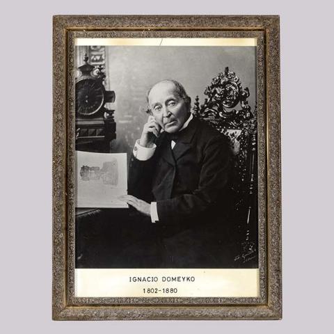 Primera imagen del registro Retrato de Ignacio Domeyko