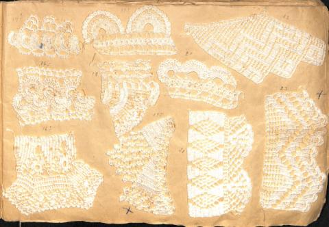 Primera imagen del registro Libro de muestras (crochet)