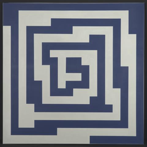 Primera imagen del registro Espiral alternando dos colores