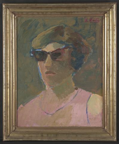 Primera imagen del registro Autorretrato con lentes