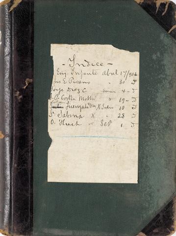 Primera imagen del registro Libro de Remate N° 22