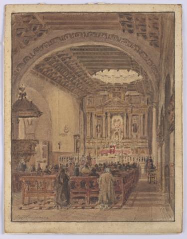 Primera imagen del registro Interior de Iglesia San Francisco