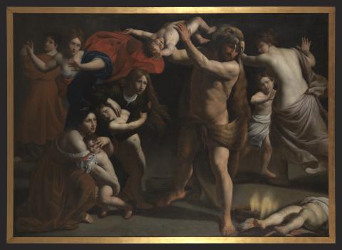 Primera imagen del registro Hércules matando a los niños