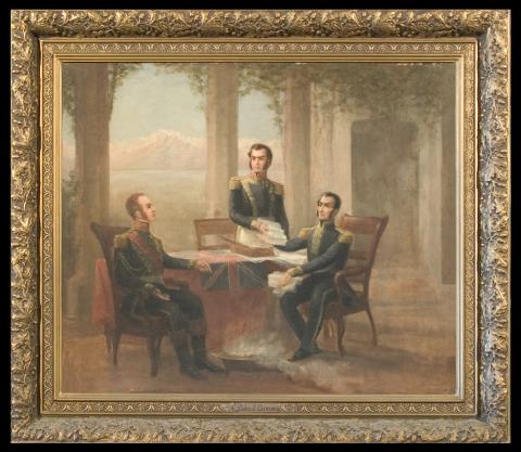 Primera imagen del registro Junta de Bernardo O'Higgins
