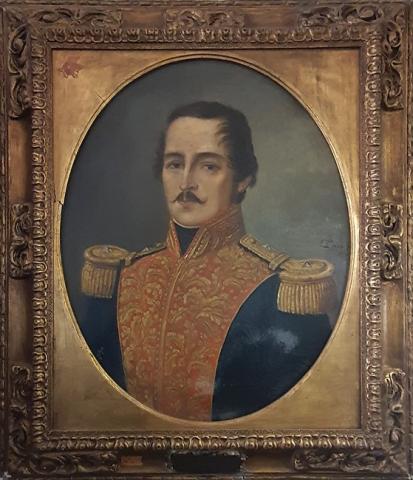 Primera imagen del registro Retrato del General Francisco de Paula Santander
