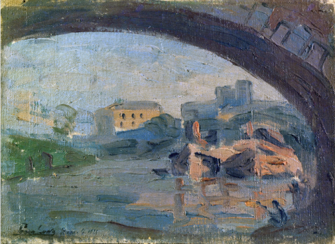 Primera imagen del registro Bajo el puente Cavour, Roma