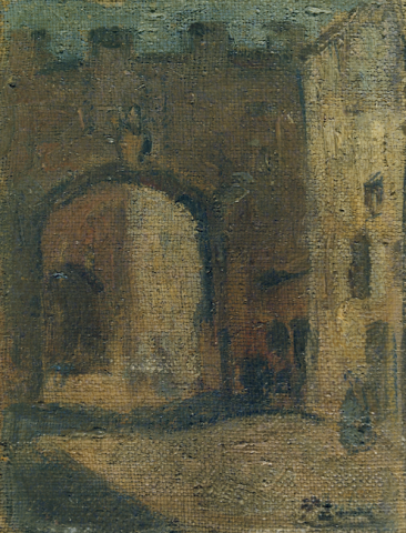 Primera imagen del registro Vicolo del Farinone, Roma
