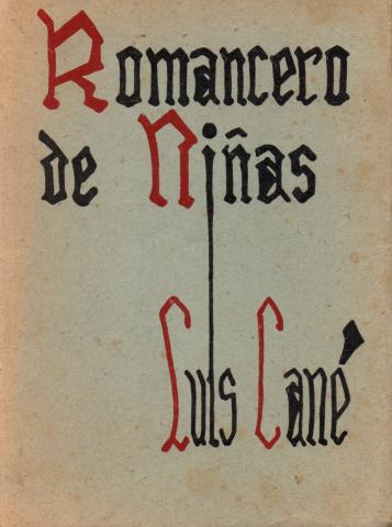 Primera imagen del registro Romancero de niñas (1927-1932)