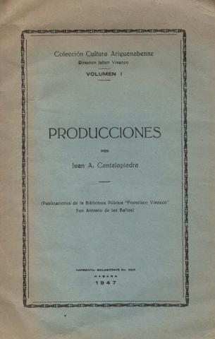 Primera imagen del registro Producciones