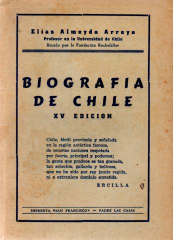 Primera imagen del registro Biografía de Chile