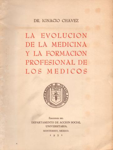 Primera imagen del registro La evolución de la medicina y la formación profesional de los médicos