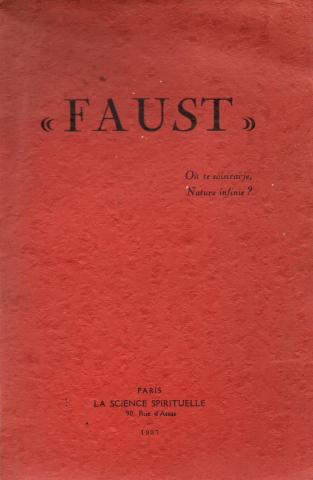 Primera imagen del registro Faust