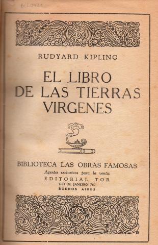 Primera imagen del registro El libro de las tierras virgenes