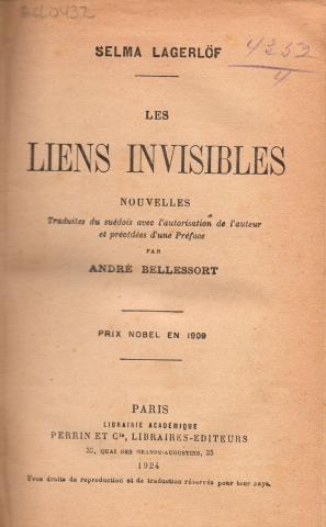 Primera imagen del registro Les Liens Invisibles