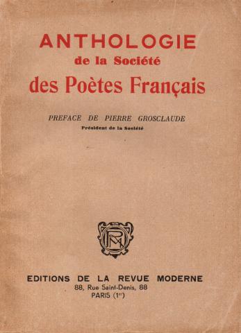 Primera imagen del registro Anthologie de la Société des Poetes Francais
