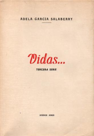 Primera imagen del registro Vidas...tercera serie