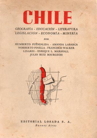 Primera imagen del registro Chile. Geografía, educación, literatura, legislación, economía, minería.
