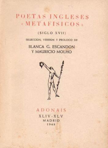 Primera imagen del registro Poetas Ingleses Metafísicos