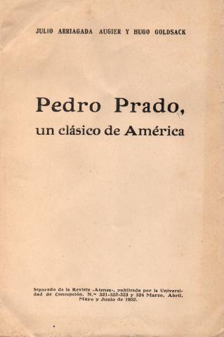 Primera imagen del registro Pedro Prado, un clásico de América