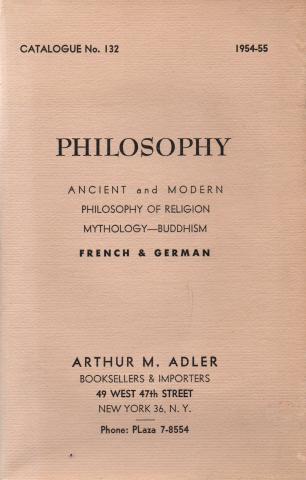 Primera imagen del registro Philosophy. Ancient and modern. Philosophy of religion. Mythology-Buddhism.