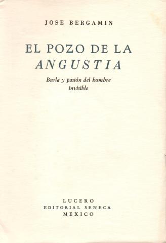 Primera imagen del registro El pozo de la angustia. Burla y pasión del hombre invisible