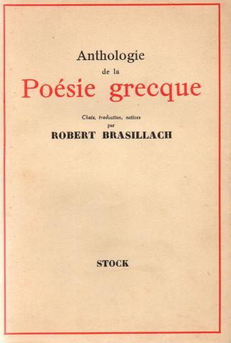 Primera imagen del registro Anthologie de la poésie grecque