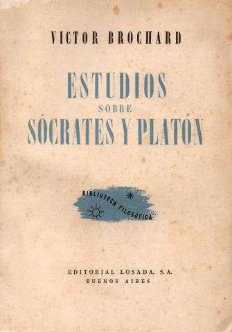 Primera imagen del registro Estudios sobre Sócrates y Platón