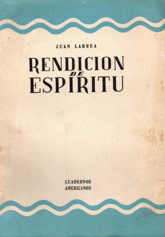 Primera imagen del registro Rendición de espíritu. vol. II.