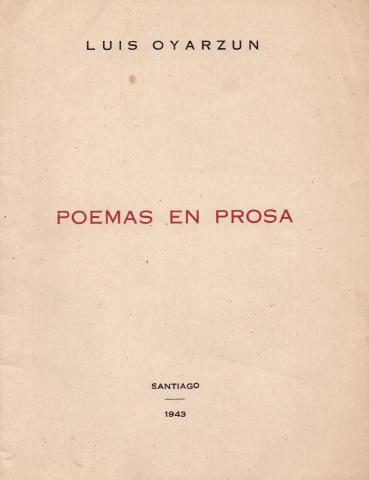 Primera imagen del registro Poemas en Prosa