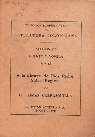Primera imagen del registro Literatura colombiana : cuento y novela