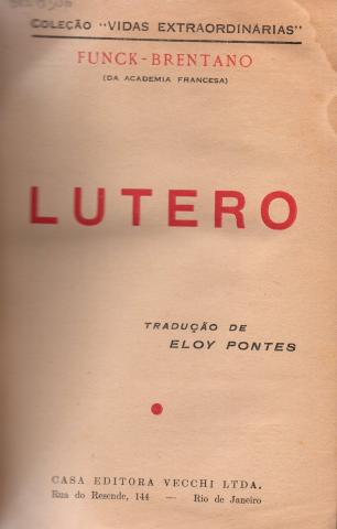 Primera imagen del registro Lutero