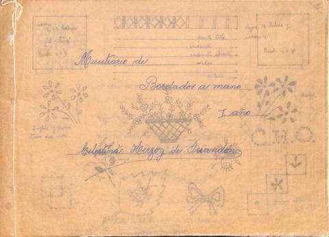Primera imagen del registro Muestrario de bordados