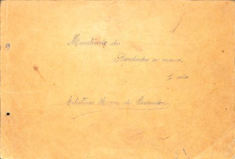 Primera imagen del registro Muestrario de bordados