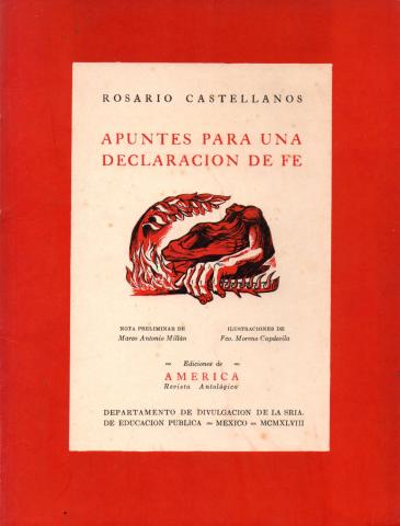 Primera imagen del registro Apuntes para una declaración de fe