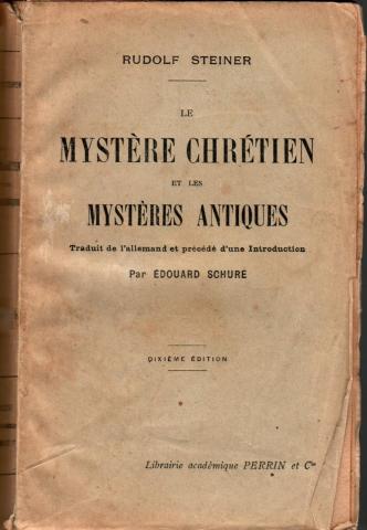 Primera imagen del registro Mystére Chrétien et les Mystéres Antiques