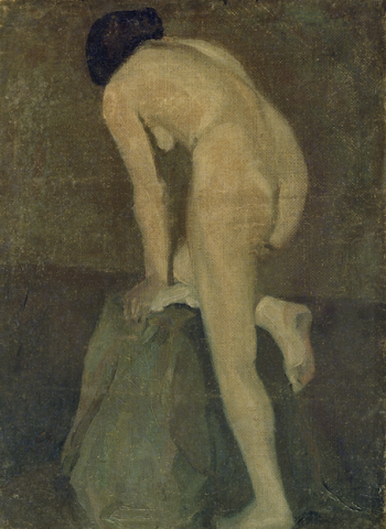 Primera imagen del registro Desnudo inclinado