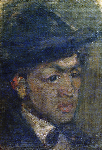 Primera imagen del registro Retrato del dibujante Ricu