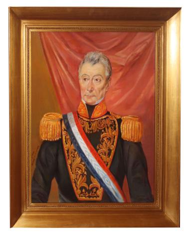 Primera imagen del registro Retrato del Presidente Francisco Antonio Pinto