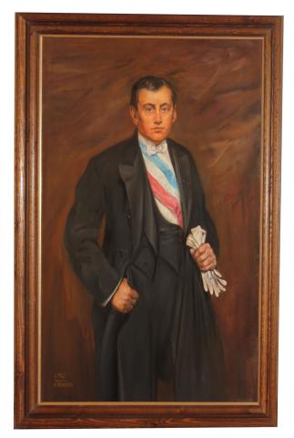 Primera imagen del registro Retrato del Presidente Arturo Alessandri Palma