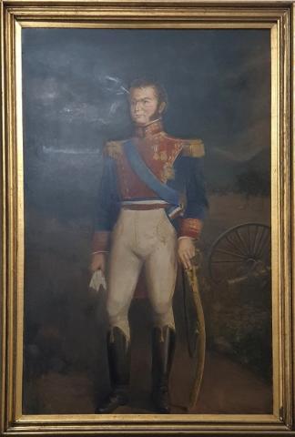Primera imagen del registro Retrato de Bernardo O´Higgins