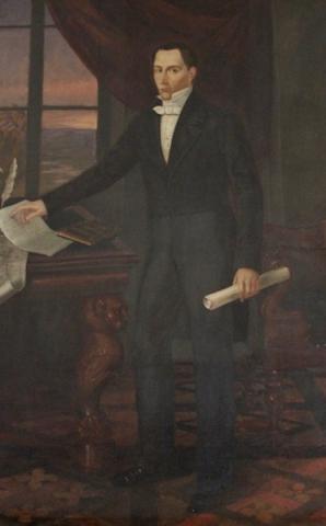 Primera imagen del registro Retrato de Diego Portales y Palazuelos