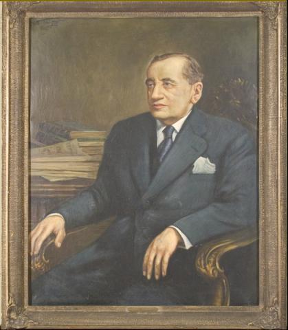 Primera imagen del registro Retrato del Presidente Don Arturo Alessandri Palma