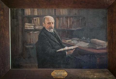 Primera imagen del registro Retrato de José Toribio Medina Zavala