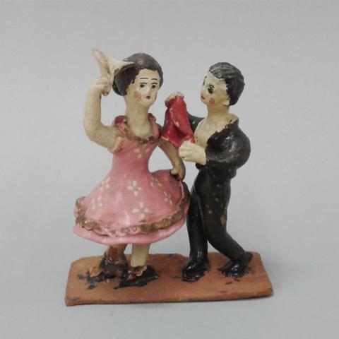 Primera imagen del registro Pareja bailando cueca